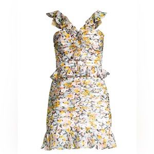 Amur Elyse floral silk dress